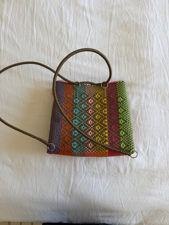 Multicolor Woven Mexican Backpack main image 10